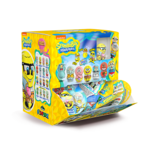 SPONGEBOB FLIPPERZ WITH CANDIES 24TEM - Image 1