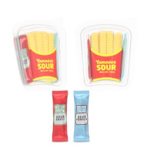 YAMMIEZ SOUR MALLOW FRIES 12 ΤΕΜ - Image 3